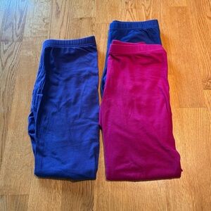 Xhilaration Kids' Leggings - Blue, Pink, and Purple